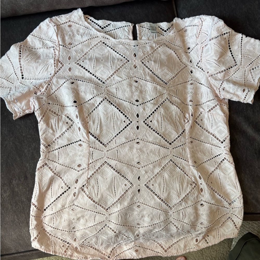 J. Crew Short Sleeve Blouse